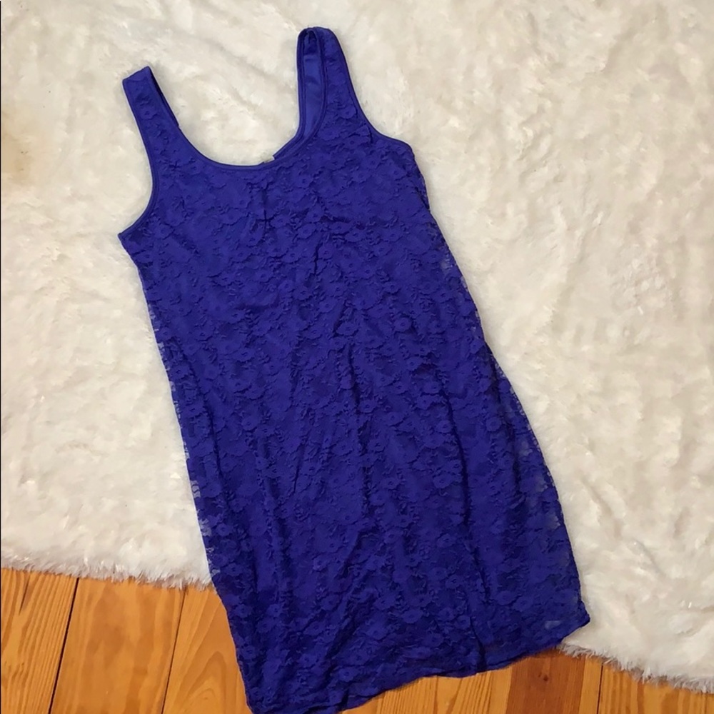 3/$15 Floral Lace Mini Dress